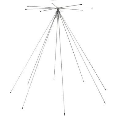 Tram® 200-Watt Broad-Band Scanner 25 MHz to 1,300 MHz Super Discone Stainless Steel Base Antenna