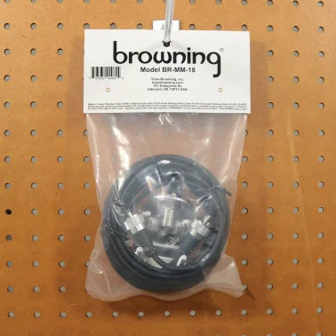 Browning® Mirror-Mount Kit for CB Antenna with 18-Foot Coaxial Cable and Preinstalled UHF PL-259 Connectors