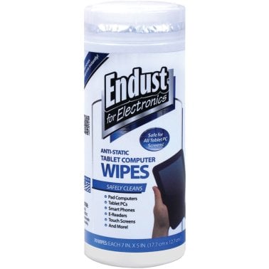 Endust® for Electronics Tablet Wipes, 70-ct