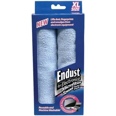 Endust® for Electronics Microfiber Towels, 2 Count