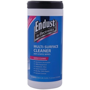 Endust® for Electronics Antistatic Pop-up Wipes, 70 Count