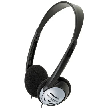 Panasonic® Lightweight On-Ear Headphones with XBS® for Deep Bass, RP-HT21