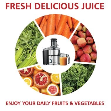 Brentwood® 800-Watt 2-Speed Electric Juice Extractor