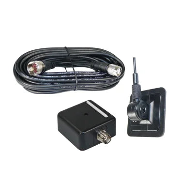 Tram® CB/Weather-Band Glass-Mount Antenna with RG58/U Cable and PL-259 Connector