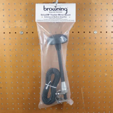 Browning® Satellite Radio Trucker Mirror-Mount Antenna with RG58/U Coaxial Cable and SMB-Female Connector