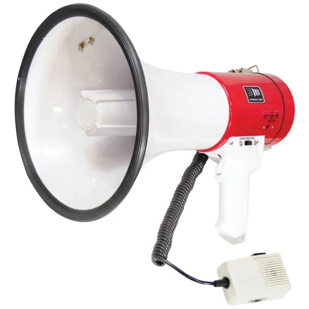 Pyle® Professional Piezo Dynamic 50-Watt Megaphone with USB