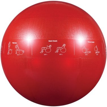 GoFit® Pro Grade Stability Guide Ball with Pump (65cm; Red)