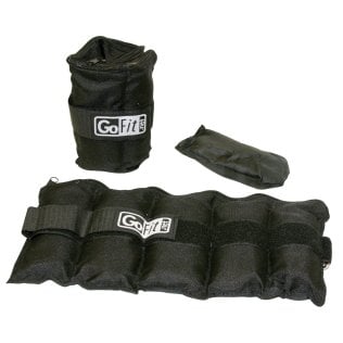 GoFit® 5-Pound Pair of Padded Pro Ankle Weights