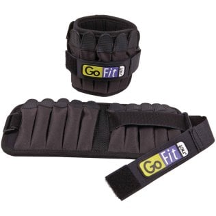 GoFit® 5-Pound Pair of Padded Pro Ankle Weights