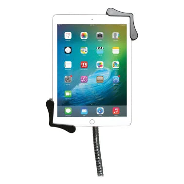 CTA Digital® Height-Adjustable Gooseneck Floor Stand for 7-In. to 13-In. Tablets