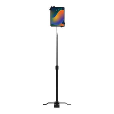 CTA Digital® Height-Adjustable Gooseneck Floor Stand for 7-In. to 13-In. Tablets