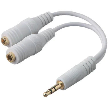 Belkin® 3.5-mm Speaker and Headphone Y-Splitter