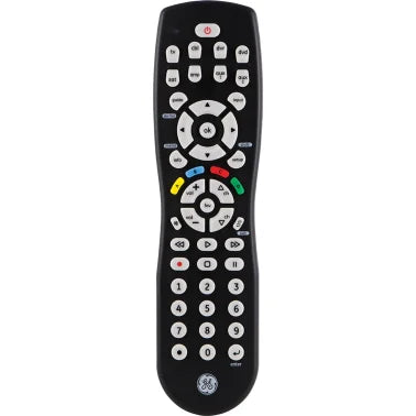 GE® 8-Device Universal Remote, Black