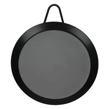 Brentwood® Carbon Steel Nonstick Round Comal Griddle for Single Burner (9.5 In.)