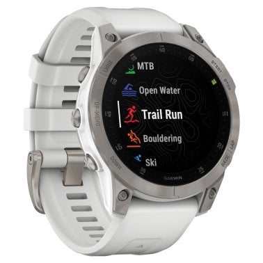 Garmin® epix™ (Gen 2) Sapphire Edition Smartwatch with 47-mm Band (White)