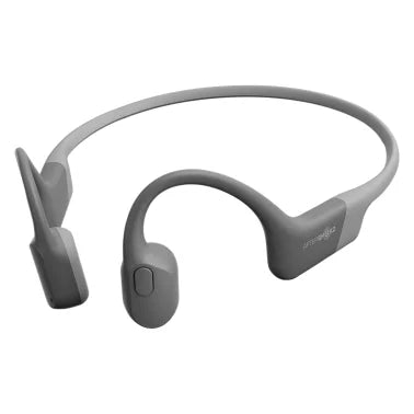 Shokz® OpenRun Bone-Conduction Open-Ear Sport Headphones with Microphones (Gray)