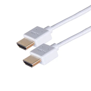 Vericom® VU Series 18-Gbps High-Speed HDMI® Cable with Ethernet (12 Ft.; White)