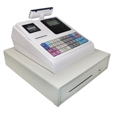 Nadex Coins™ CR360 Thermal-Print Electronic Cash Register (White)