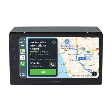 Pioneer® DMH-1770NEX 6.8-In. Car In-Dash Unit, Double-DIN Digital Media Receiver with Touch Screen, Bluetooth®, and Apple CarPlay®/Android Auto™