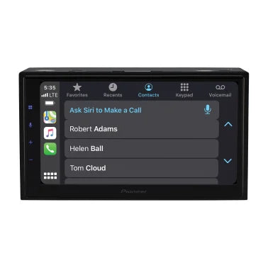 Pioneer® 6.8-In. Car In-Dash Unit, Double-DIN Digital Media Receiver with Touch Screen, Apple CarPlay®/Android Auto™, and Alexa® Built-in