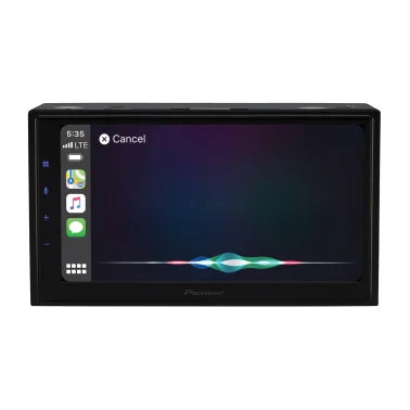 Pioneer® 6.8-In. Car In-Dash Unit, Double-DIN Digital Media Receiver with Touch Screen, Apple CarPlay®/Android Auto™, and Alexa® Built-in