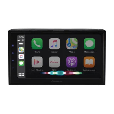 Pioneer® 6.8-In. Car In-Dash Unit, Double-DIN Digital Media Receiver with Touch Screen, Apple CarPlay®/Android Auto™, and Alexa® Built-in