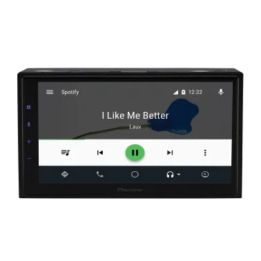 Pioneer® 6.8-In. Car In-Dash Unit, Double-DIN Digital Media Receiver with Touch Screen, Apple CarPlay®/Android Auto™, and Alexa® Built-in