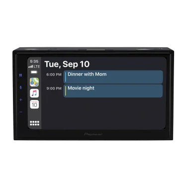 Pioneer® 6.8-In. Car In-Dash Unit, Double-DIN Digital Media Receiver with Touch Screen, Apple CarPlay®/Android Auto™, and Alexa® Built-in