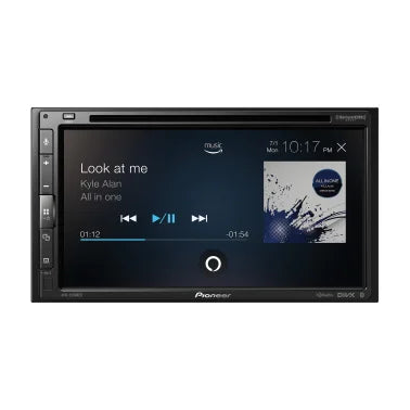 Pioneer® AVH-2550NEX 6.8-In. Car In-Dash Unit, Double-DIN DVD Receiver with Touch Screen and Compatibility with Apple CarPlay®, Android Auto™, and Alexa®