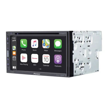 Pioneer® AVH-2550NEX 6.8-In. Car In-Dash Unit, Double-DIN DVD Receiver with Touch Screen and Compatibility with Apple CarPlay®, Android Auto™, and Alexa®