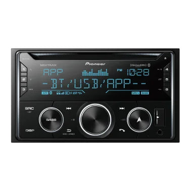 Pioneer® FH-S722BS CD Car Stereo Head Unit, Double-DIN, LCD with Smart Sync Compatibility