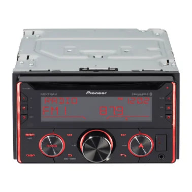 Pioneer® FH-S722BS CD Car Stereo Head Unit, Double-DIN, LCD with Smart Sync Compatibility