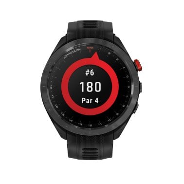 Garmin® Approach® S70 Golf Smartwatch with 47-mm Case, Black Ceramic Bezel, and Black Silicone Band