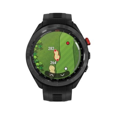 Garmin® Approach® S70 Golf Smartwatch with 47-mm Case, Black Ceramic Bezel, and Black Silicone Band