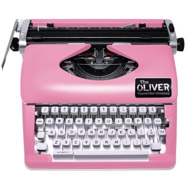 The Oliver Typewriter Company Timeless Manual Typewriter (Pink)