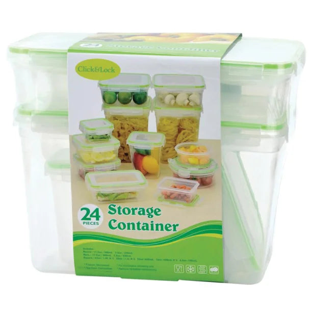 Click&Lock by Euro-Ware 22-Piece Storage Container Set