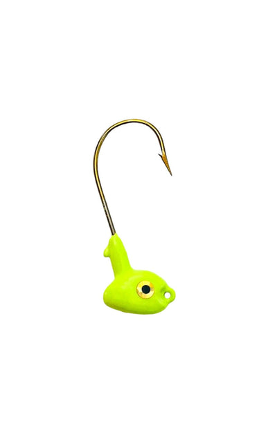 Green Chartreuse Shakey Head Jigs 
