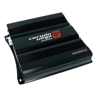 Cerwin-Vega® Mobile CVP Performance Series 1,600-Watt-Max Monoblock Class D Amp for Subwoofer with Bass Remote