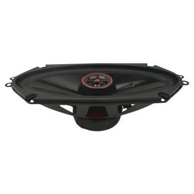 Cerwin-Vega® Mobile HED® Series 4-In. x 10-In. 320-Watt-Max 2-Way Coaxial Speakers, Black and Red, 2 Pack