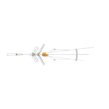 Televes® DAT Series BOSS Mix LR Low-VHF/High-VHF/UHF Antenna