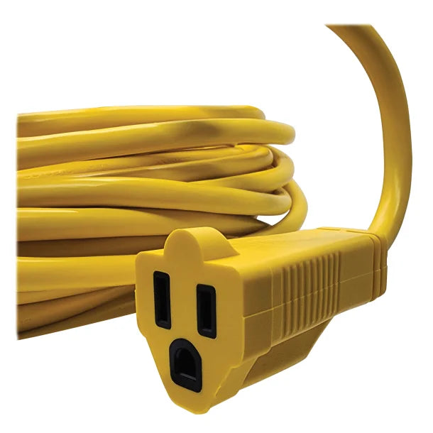 STANLEY® Outdoor Grounded Power Extension Cord, Yellow (50 Ft.)