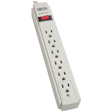 Tripp Lite® by Eaton® Protect It!® 790-Joules Surge Protector, 6 Outlets, 15-Ft. Cord, TLP615