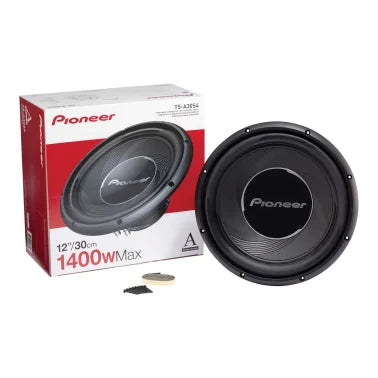 Pioneer® A-Series TS-A30S4 12-In. 1,400-Watt-Max 4-Ohm Single-Voice-Coil Subwoofer