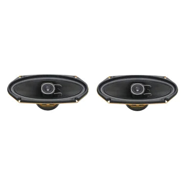 Pioneer® A-Series TS-A4103 4-In. x 10-In. 120-Watt-Max-Power 2-Way Full-Range Coaxial Speakers, Black, 2 Count