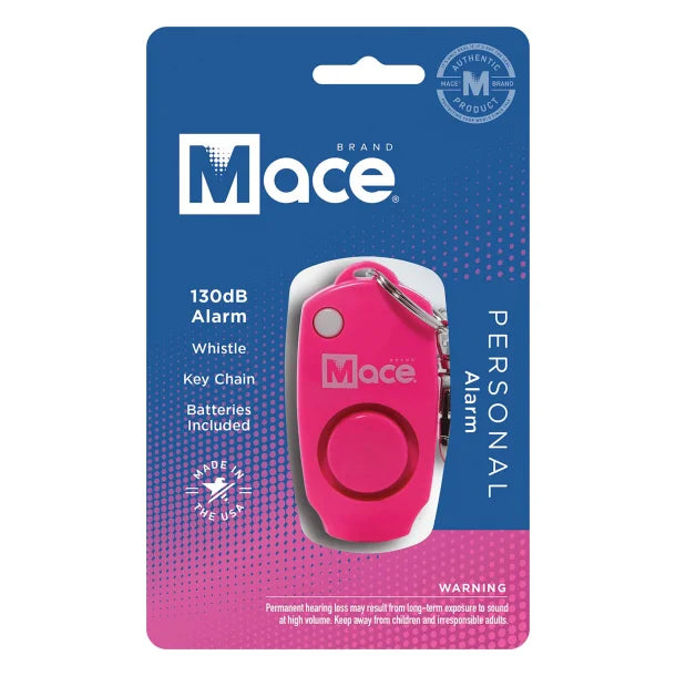 Mace® Brand Personal Alarm Key Chain (Neon Pink)