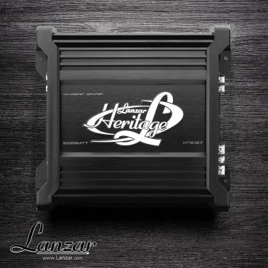 Lanzar® Heritage Series Monoblock 2,000-Watt-Max Class AB Subwoofer Amplifier 12-Volt