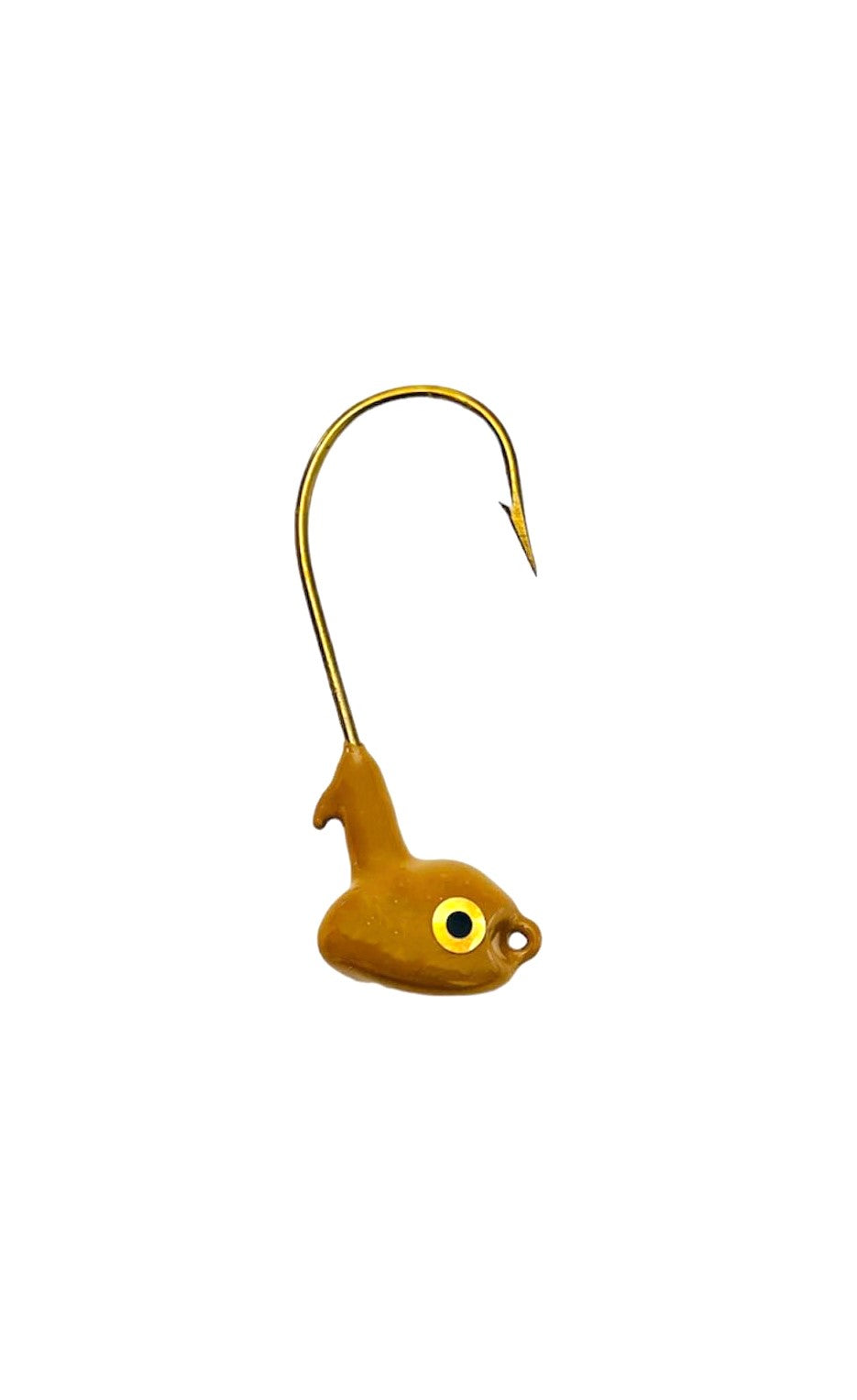 Brown Pumpkin Shakey Head Jigs 