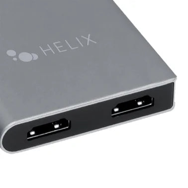 HELIX ProSeries USB Connect 4-in-1 USB-C® Adapter with Dual HDMI®, USB-C®, and USB-A 3.0