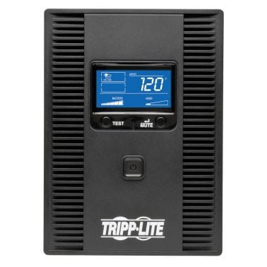 Tripp Lite® by Eaton® SmartPro® 720-Watt 1,300-VA Line-Interactive UPS System with Outlet and Fax/Phone/LAN/Coax Surge Protection, 8 Outlets, 6-Ft. Cord, SMART1300LCDT