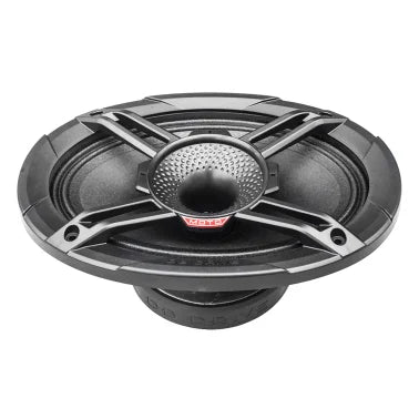 DB Drive™ WDX® MOTO Series WDX69MOTO-CD 6-In. x 9-In. 650-Watt-Max-Power 2-Way Full-Range Speakers with Backloaded Compression Driver, Black, 2 Count